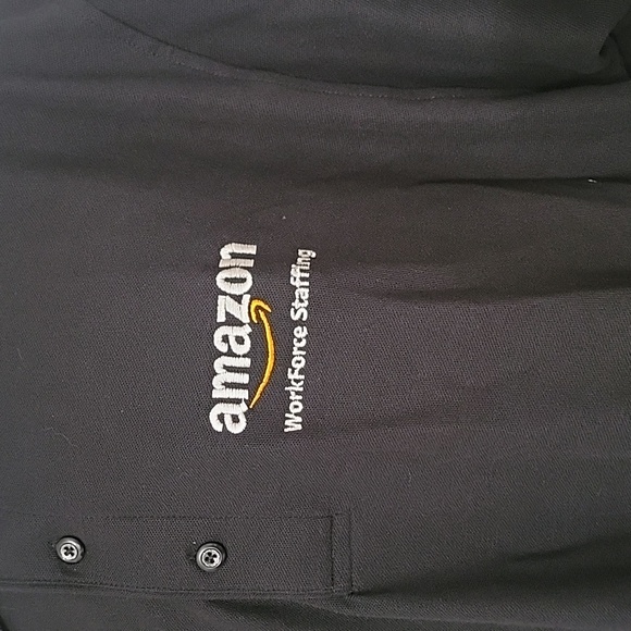Amazon Employee " Workforce Staffing" Polo Shirt Men's Short Sleeve Size XXL - Picture 6 of 7